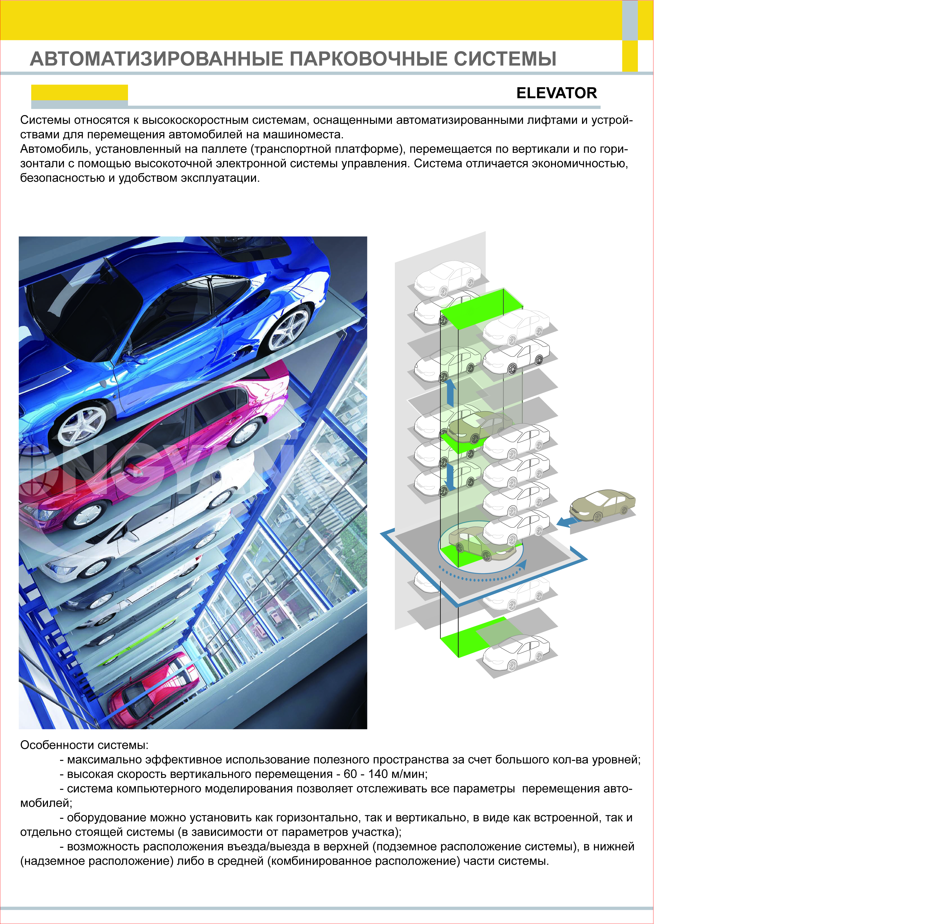 Автоматическая система ELEVATOR